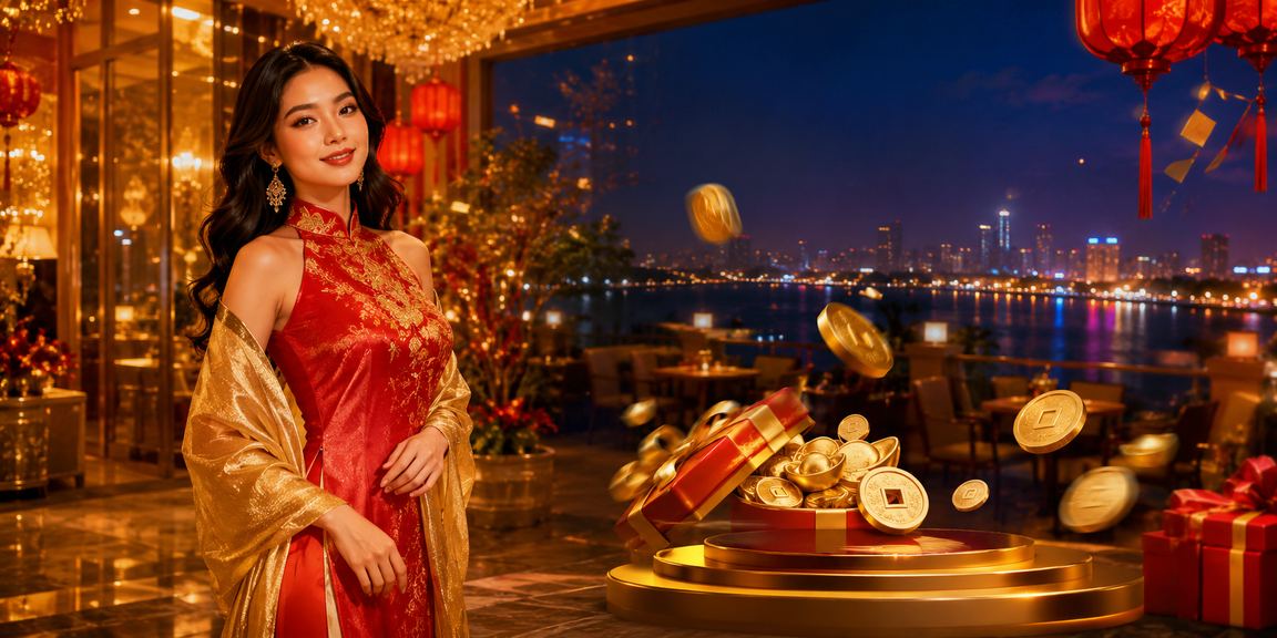 Người phụ nữ Hà Nội trong trang phục áo dài tận hưởng cuộc sống cân bằng bên cạnh giải trí trực tuyến